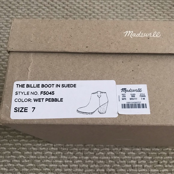 Madewell Billie Boot in suede - Picture 8 of 8